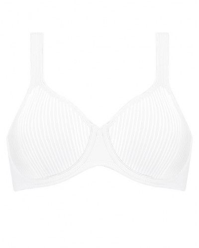 Underwired Triumph Modern Soft+Cotton (White)