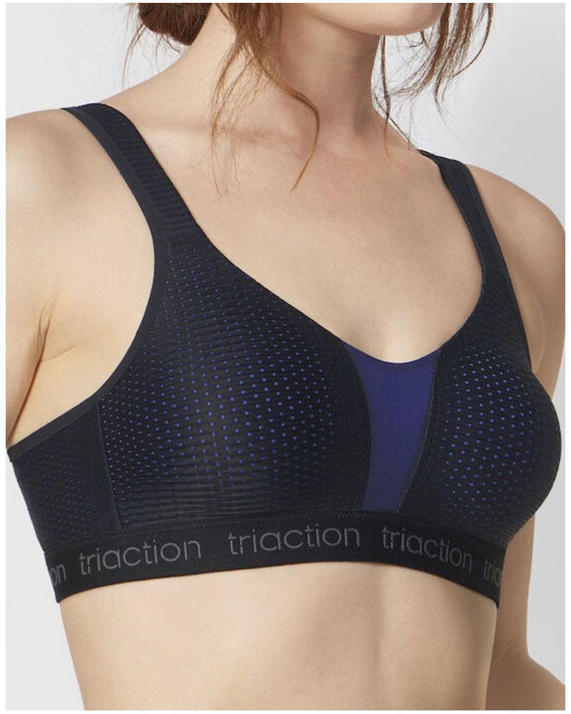 Wireless sport bra Triumph Energy Lite (Black)