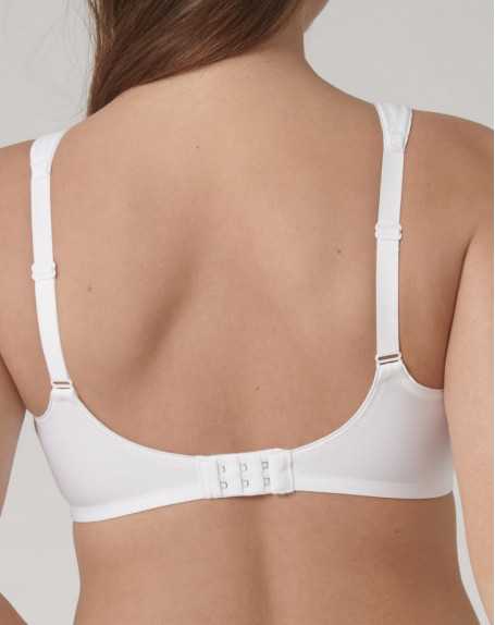Wireless bra Triumph Modern Lace+Cotton (White)