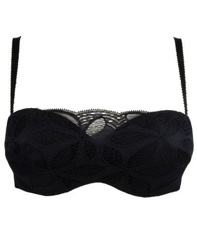 Removable Straps Bra Antigel Stricto Sensuelle (Black)