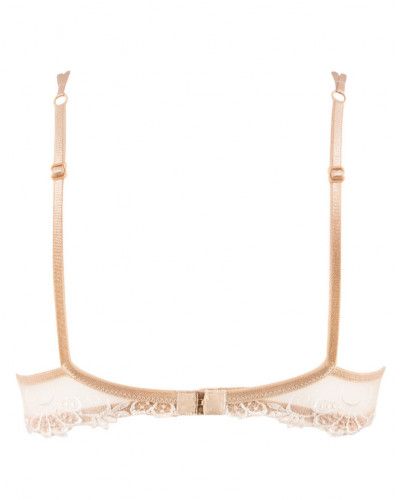 Smooth padded bra Lise Charmel Dressing Floral (Ambre Nacre)