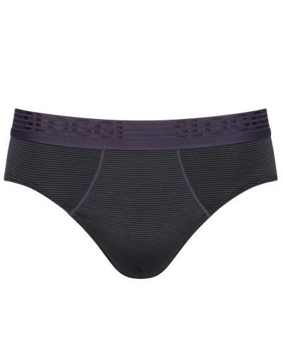 Brief Midi Ever Cool Sloggi for Men (Pack of 2) Black