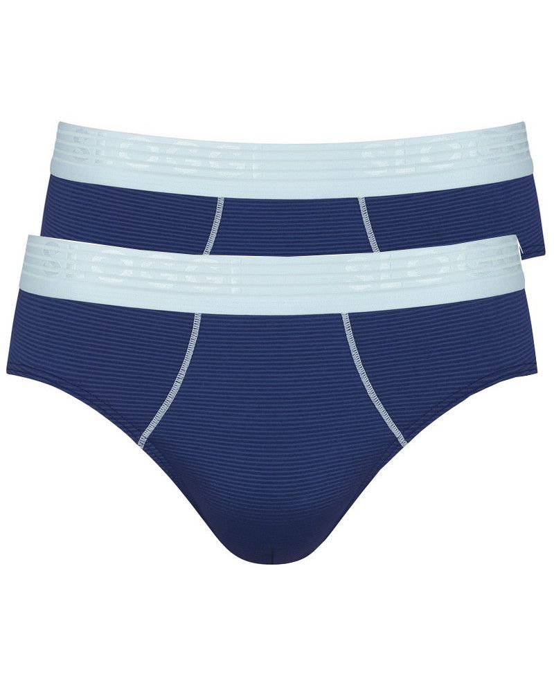Brief Midi Ever Cool Sloggi for Men (Pack of 2) Twilight Blue