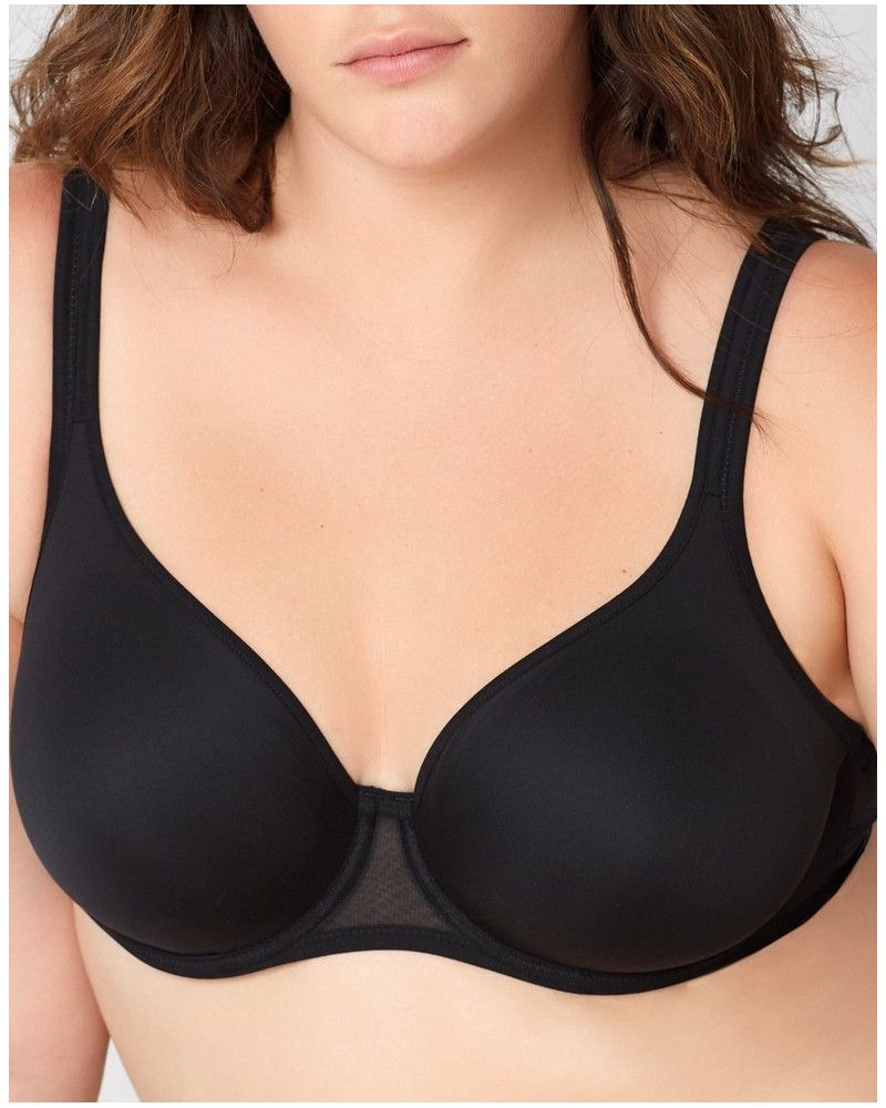 Padded underwired bra Maison Lejaby Nufit (Black)