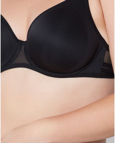 Soutien-gorge armatures moulé Maison Lejaby Nufit (Noir)