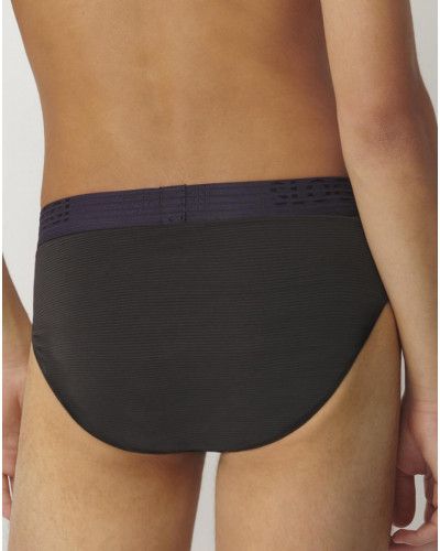 Brief Midi Ever Cool Sloggi for Men (Pack of 2) Black