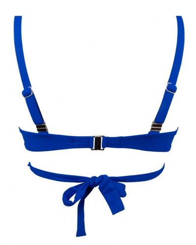 Soutien-gorge armatures triangle de bain Antigel La Chiquissima (Mer Electric)