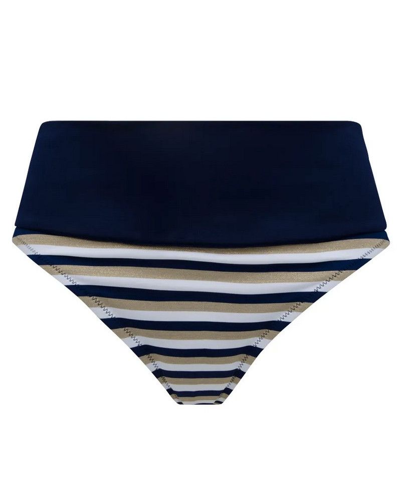 Swim brief with cuffs Antigel La Belle A Bord (Or Navy)