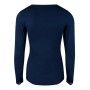 T-shirt manches longues col en V Antigel Simply Perfect (Bleu Marine) Antigel - 2