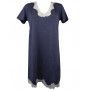 Nightdress short sleeve Antigel Simply Perfect (Bleu Chiné Nacre) Antigel - 1