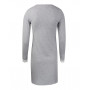 Nightdress long sleeves V-neck Antigel Simply Perfect (Chiné Gris) Antigel - 2