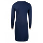 Nightdress long sleeves V-neck Antigel Simply Perfect (Bleu Chiné Nacre) Antigel - 2