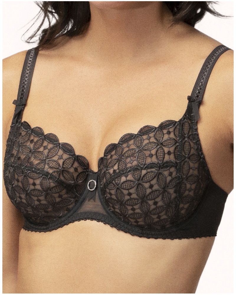 Underwired bra Empreinte Romy (Réglisse)