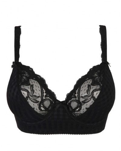 Balcony Plunge Bra Prima Donna Madison (Black)