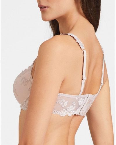 Demi padded well being bra Aubade Softessence (Skin)
