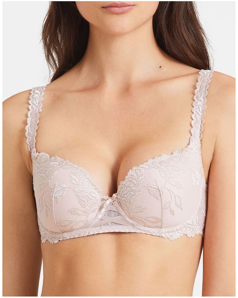 Demi padded well being bra Aubade Softessence (Skin)