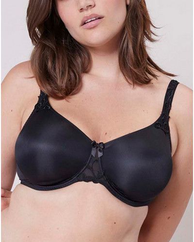 Molded Underwired Bra Simone Perele Andora (Black)