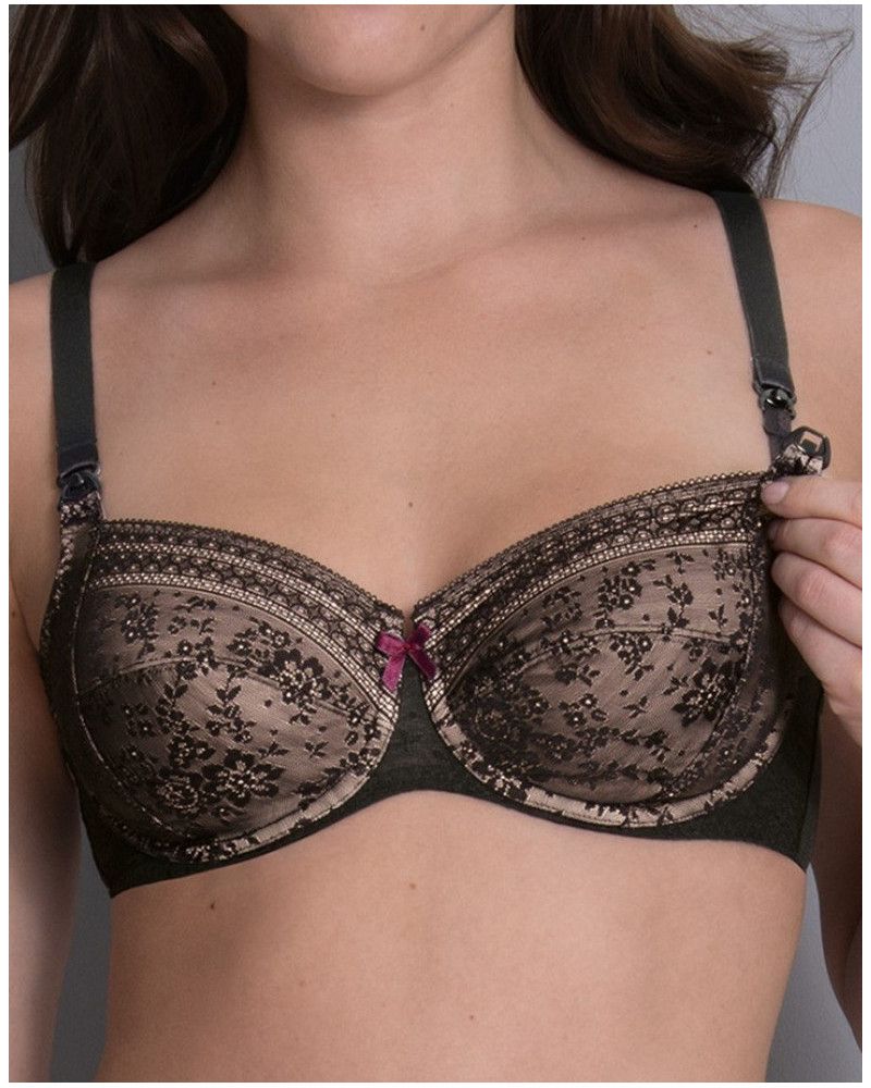 Bra nursing Anita Maternity Fleur (Black)