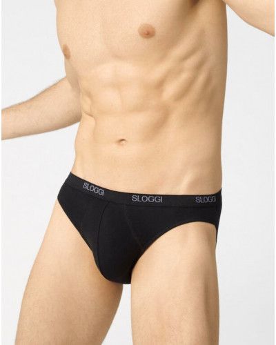 Slips mini Basic Sloggi For Men (Lot de 3)