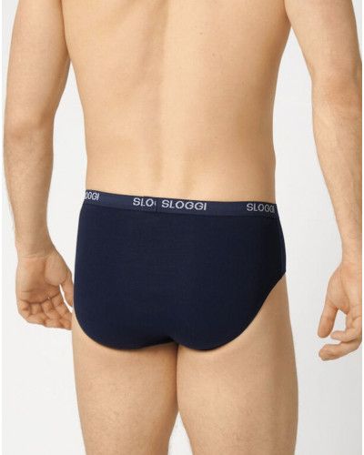 Calzoncillos Midi Basic Sloggi For Men (Paquete de 3)