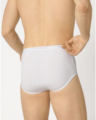 Sloggi For Men Open Maxi Basic Briefs (Pack of 3)