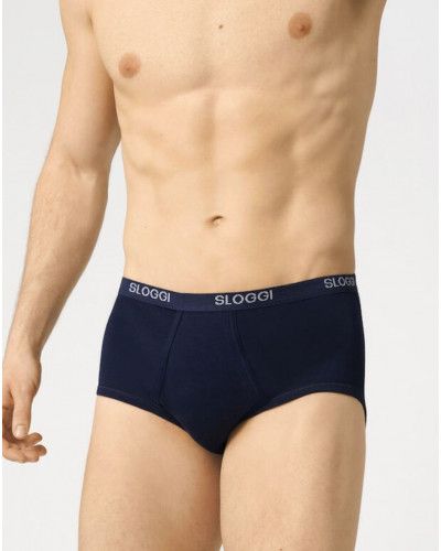 Sloggi For Men Open Maxi Basic Briefs (Pack of 3)