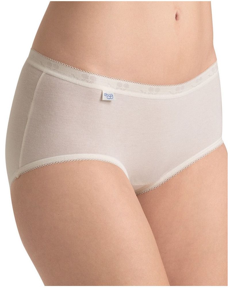 Slips midi Basic + Sloggi (Lot de 4)