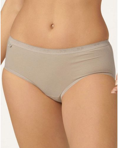 Slips midi Basic + Sloggi (Lot de 4)