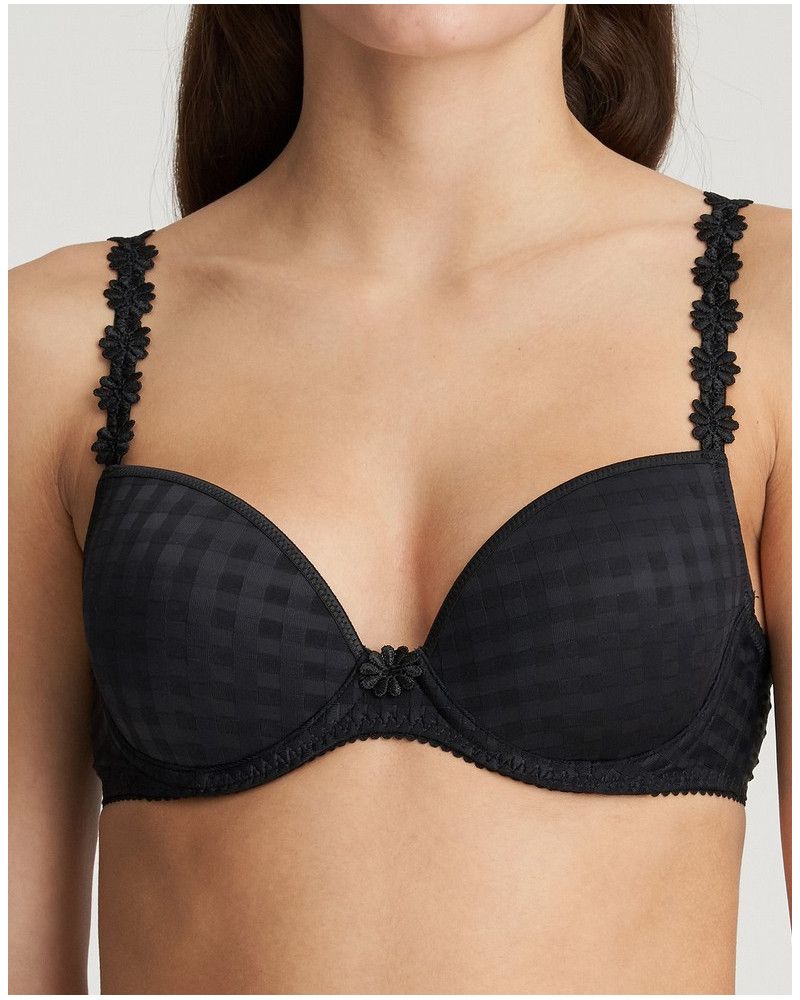 Padded plunge bra MARIE JO Avero (Black)