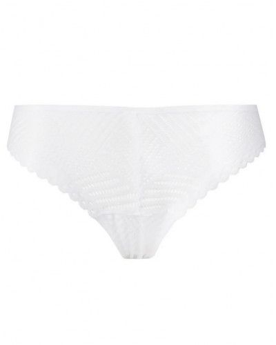 Thong Antigel Tressage graphic (Tressage Blanc)
