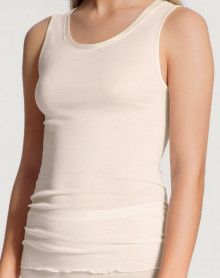 Camisetas tirantes Calida True Confidence Lana & Seda (Light Ivory) Calida - 1