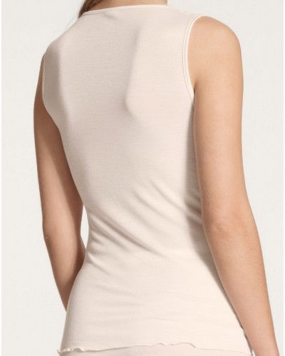 Tank tops Calida True Confidence Wool & Silk (Light Ivory)