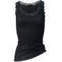 Tank tops Calida Richesse Lace Wool & Silk (Black) Calida - 3