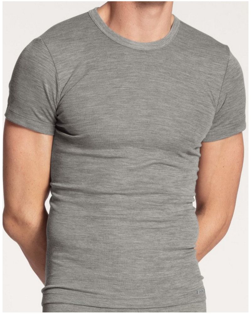 T-shirt Calida Wool & Silk (Platin Melé)