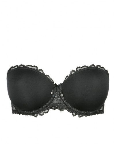 Padded strapless bra MARIE JO "Jane" (Black)