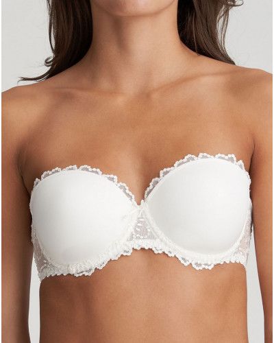 Padded strapless bra MARIE JO "Jane" (Naturel)