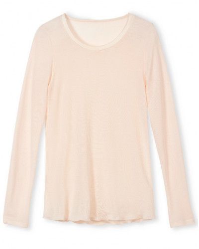 Long sleeves top Calida True Confidence Wool & Silk (Light Ivory)
