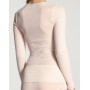 Long sleeves top Calida Richesse Lace Wool & Silk (Light Ivory) Calida - 2