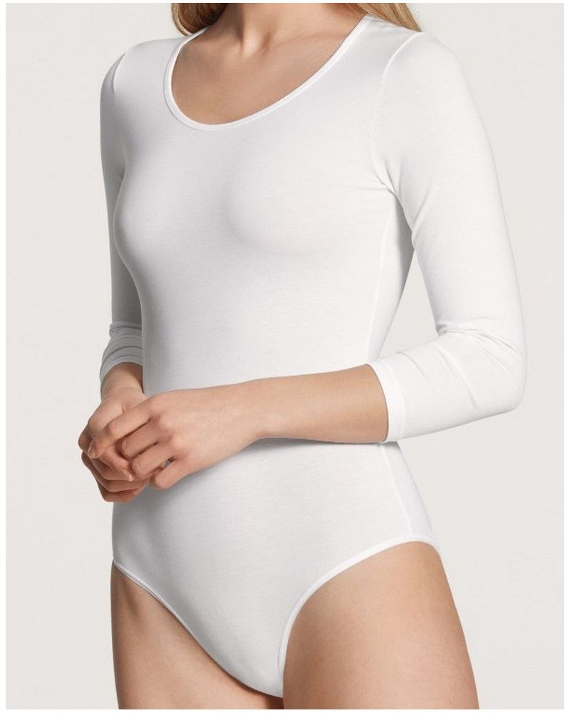 Body mangas largas Calida Natural Comfort (Blanco)