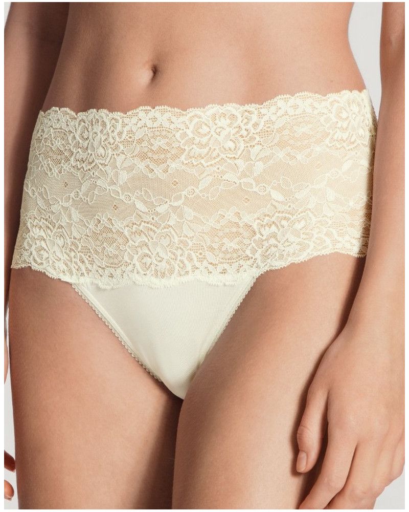 Braga cintura alta Calida Sensual Secrets (Alabaster Crème)