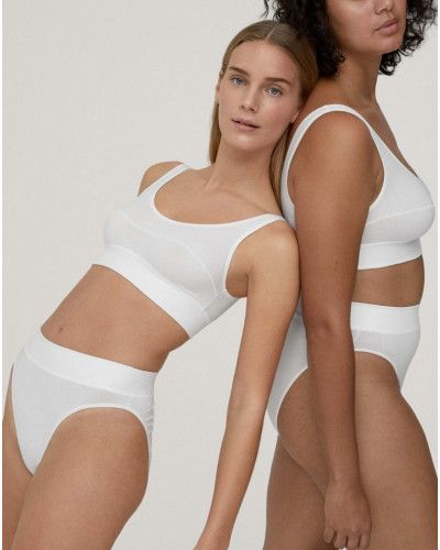 Braga cintura alta Calida Elastic (Blanco)