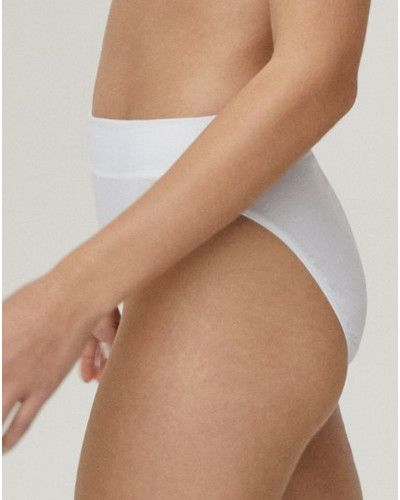 Braga cintura alta Calida Elastic (Blanco)