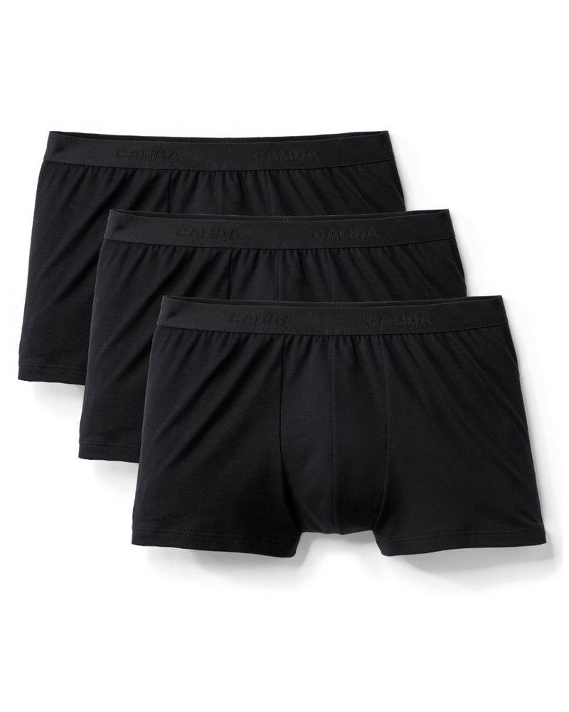 Boxer Calida Natural Benefit Black (Set of 3)