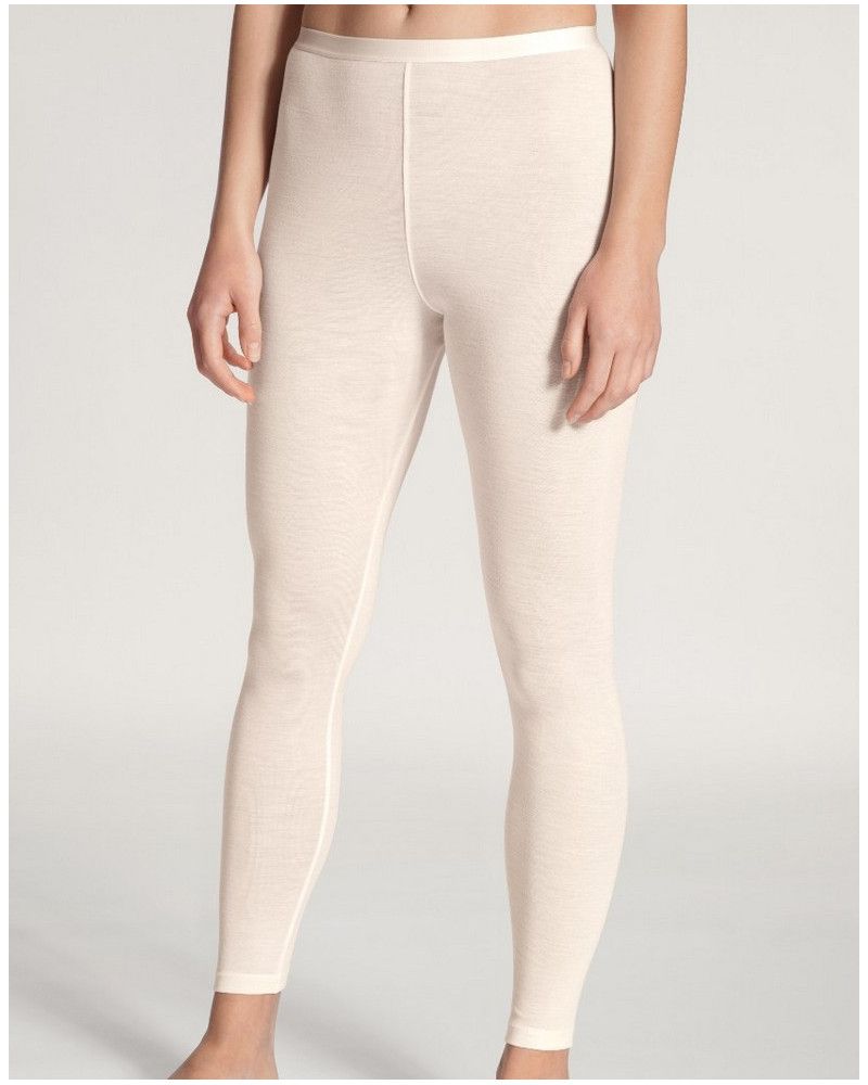 Legging Calida True Confidence Wool & Silk (Light Ivory)