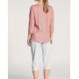 Pyjama long sleeves Calida Sweet Dreams 100% cotton interlock (Rose Bud) Calida - 2