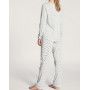 Pyjamas long sleeve Calida Sweet Dreams 100% cotton interlock (Rose Bud) Calida - 2
