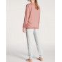 Pyjama long Calida Sweet Dreams 100% coton interlock (Rose Bud) Calida - 2
