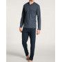 Pyjamas long sleeves Calida Relax 100% cotton interlock (Dark Sapphire) Calida - 1