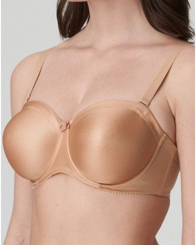 Soutien-gorge bandeau Prima Donna Satin (Cognac)