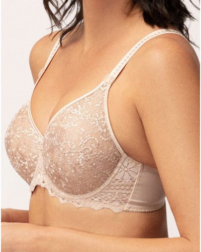 Underwired seamless bra Empreinte Cassiopée (Creamy Beige)